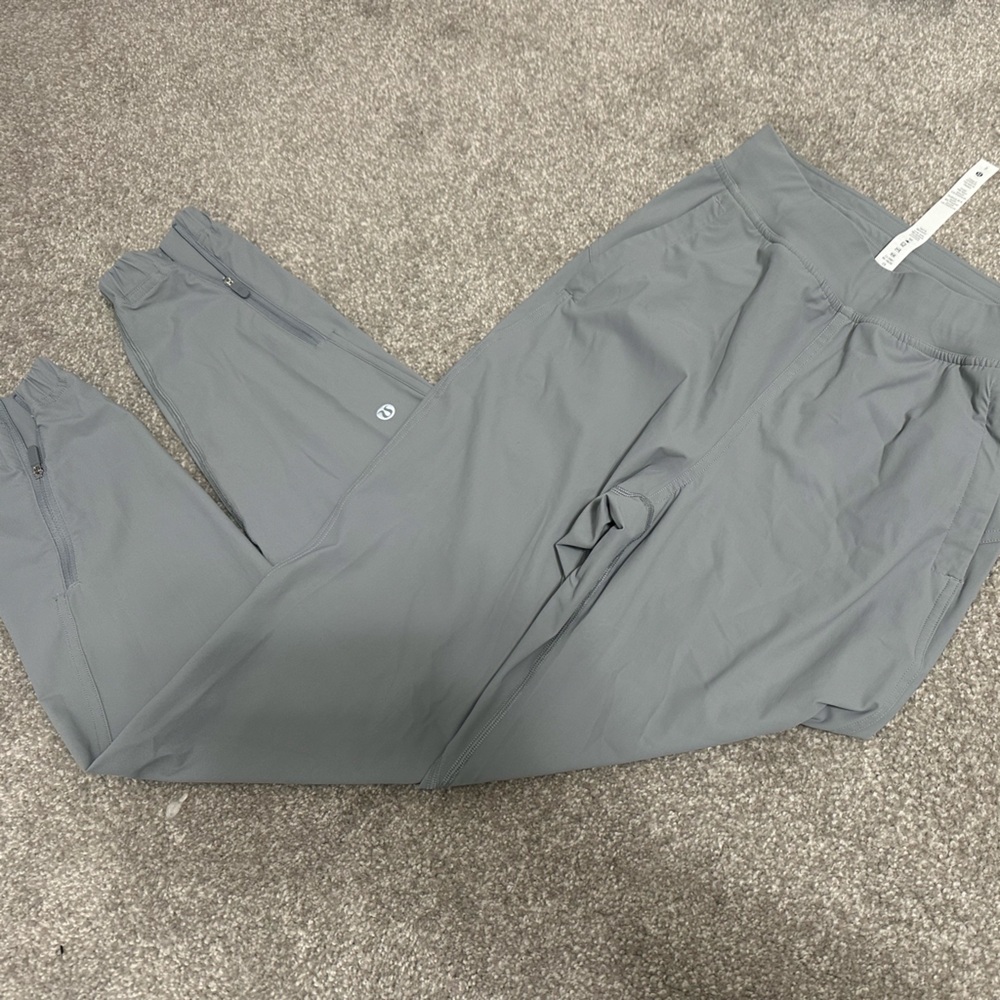 Light grey lululemon joggers